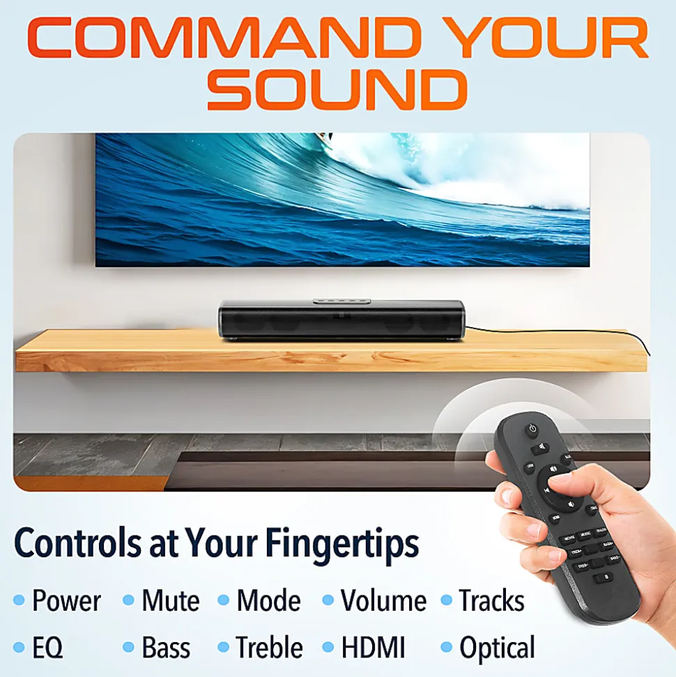 Delton SB380 Bluetooth Stereo Sound Bar