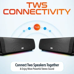Delton SB200 Wireless USB Stereo Computer Speaker