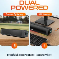 Delton SB200 Wireless USB Stereo Computer Speaker