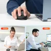 Delton S30 Wireless Ergonomic Computer Mouse, Black