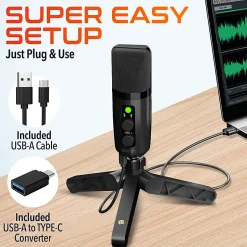 Delton U3000 USB Condenser Computer Microphone