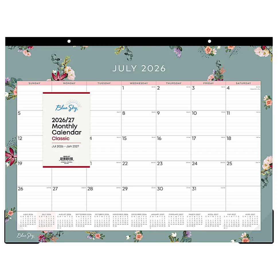 Desk Pad Planning Calendar BS Greta - 22x17 AY26-27 Monthly