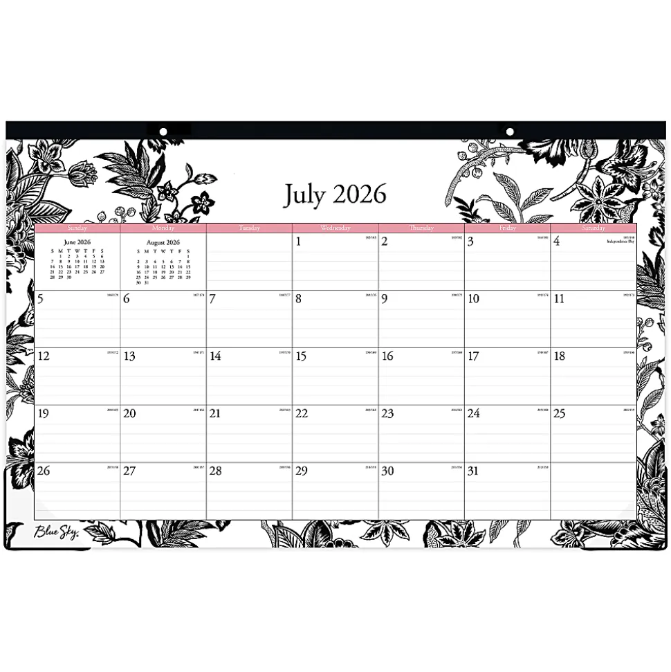 Desk Pad Planning Calendar BS Analeis - 17x11 AY26-27 Monthly