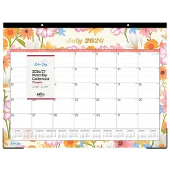 DESK PAD PLANNING CALENDAR BS JULIEN LIGHT - 22X17 AY26-27 MONTHLY