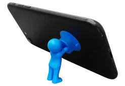 DE Suction Cup Phone Stand, 2"H x 2"W x 1"D, Assorted Designs And Colors, DE Suction Cup Phone Stand, DMS31004