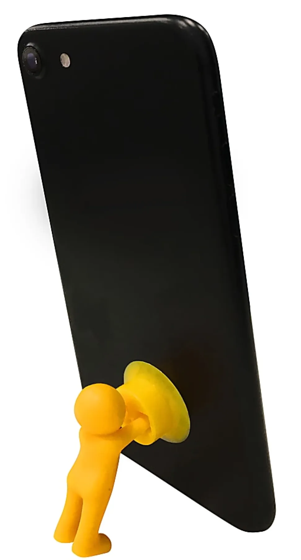 DE Suction Cup Phone Stand, 2"H x 2"W x 1"D, Assorted Designs And Colors, DE Suction Cup Phone Stand, DMS31004