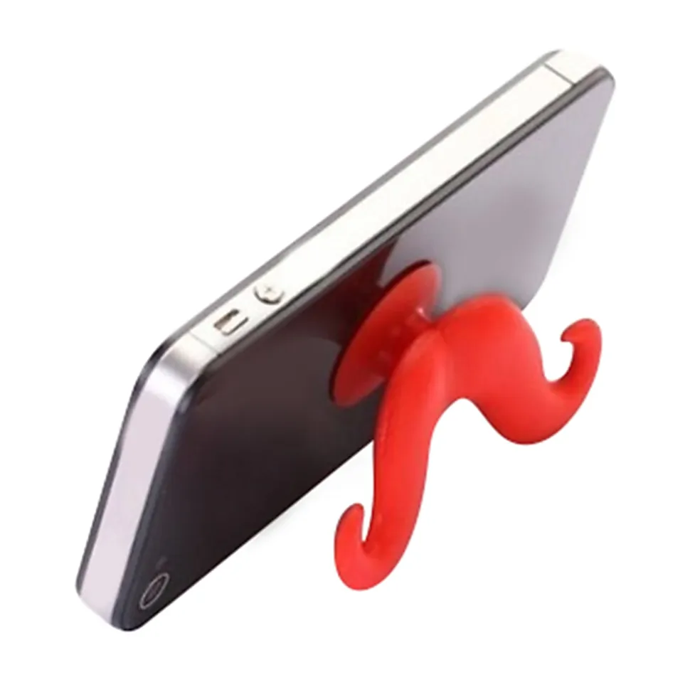 DE Suction Cup Phone Stand, 2"H x 2"W x 1"D, Assorted Designs And Colors, DE Suction Cup Phone Stand, DMS31004