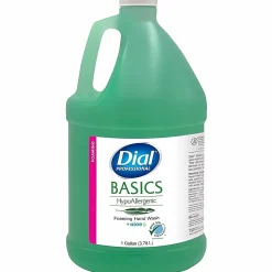 Dial Basics HypoAllergenic Foam Hand Soap - Aloe Scent - 1 gal - Bacteria Remover