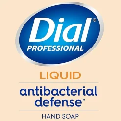 Dial® Original Gold Antibacterial Liquid Hand Soap, 128 Oz, Carton Of 4 Bottles