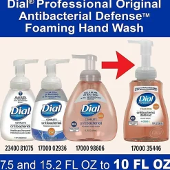 Dial Professional Antibacterial Defense Foaming Handwash, 35446CT