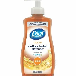 Dial Professional Antibacterial Defense Liquid Hand Soap, Fresh Scent, 11 fl oz, 12 / Carton