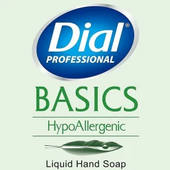 Dial Professional Basics Hypoallergenic Liquid Hand Soap, 35488