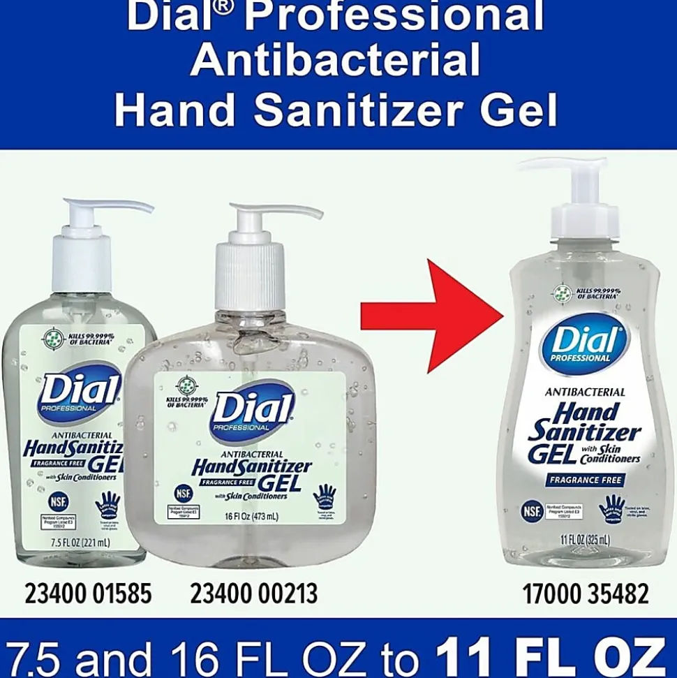 Dial Professional Hand Sanitizer Gel, 35482