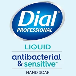 Dial Professional Scent-Free Sensitive Antibac. Hand Soap, 35476CT