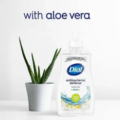 Dial White Tea Antibacterial Hand Soap - White Tea Scent - 11 fl oz - Pump Dispenser - Bacteria Remover - 20940