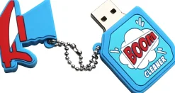 Digital Energy World 16GB USB Flash Drive, Cleaner