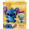Disney Lilo & Stitch 2 Pack Crochet Kit, 19 Pieces