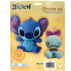 Disney Lilo & Stitch 2 Pack Crochet Kit, 19 Pieces
