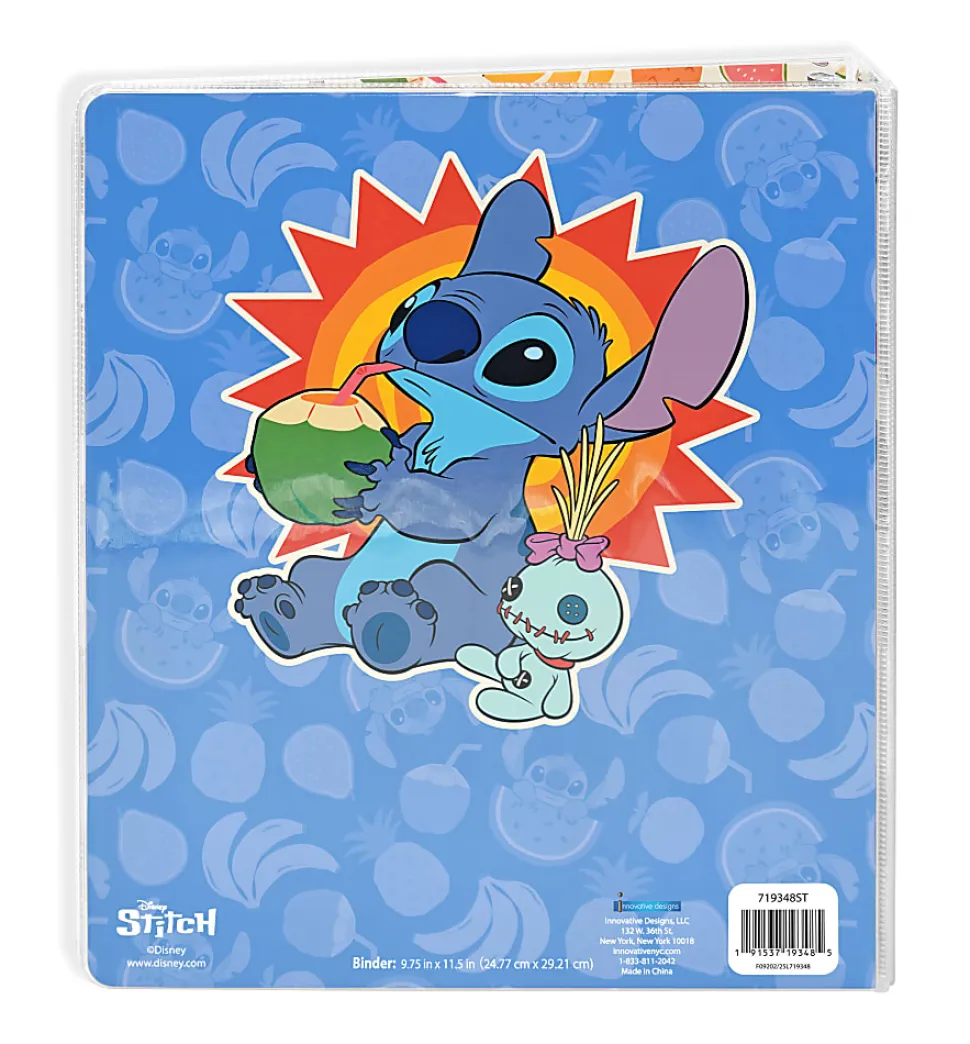 Disney Lilo & Stitch 3-Ring Licensed 1 Inch Vinyl Binder