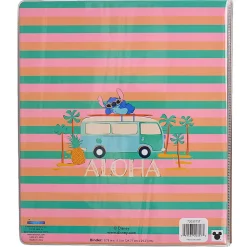 Disney Lilo & Stitch 3-Ring Licensed 1 Inch Vinyl Binder, 11.5"Hx 10"W, Quantity 1