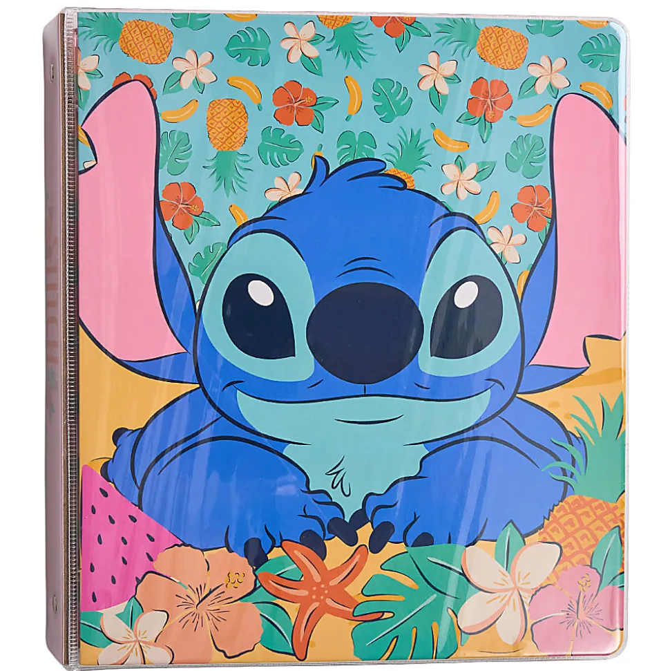 Disney Lilo & Stitch 3-Ring Licensed 1 Inch Vinyl Binder, 11.5"Hx 10"W, Quantity 1