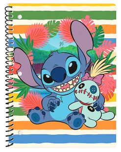 Disney Lilo & Stitch Single Subject Wide Ruled Notebook, 8.5