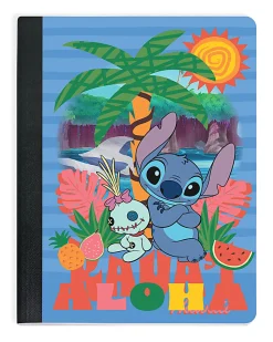 Disney Lilo & Stitch Wide Ruled Composition Notebook, 9.5" x 7.25", 100 Sheets