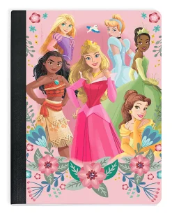 Disney Princess Wide Ruled Licensed Composition Notebook, 9.5" x 7.25", 100 Sheets