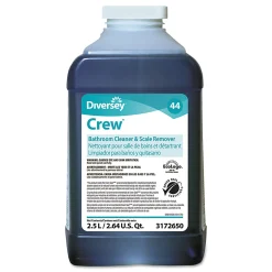 Diversey™ Crew® Bathroom Cleaner And Scale Remover, 83.2 Oz Bottle, Case Of 2
