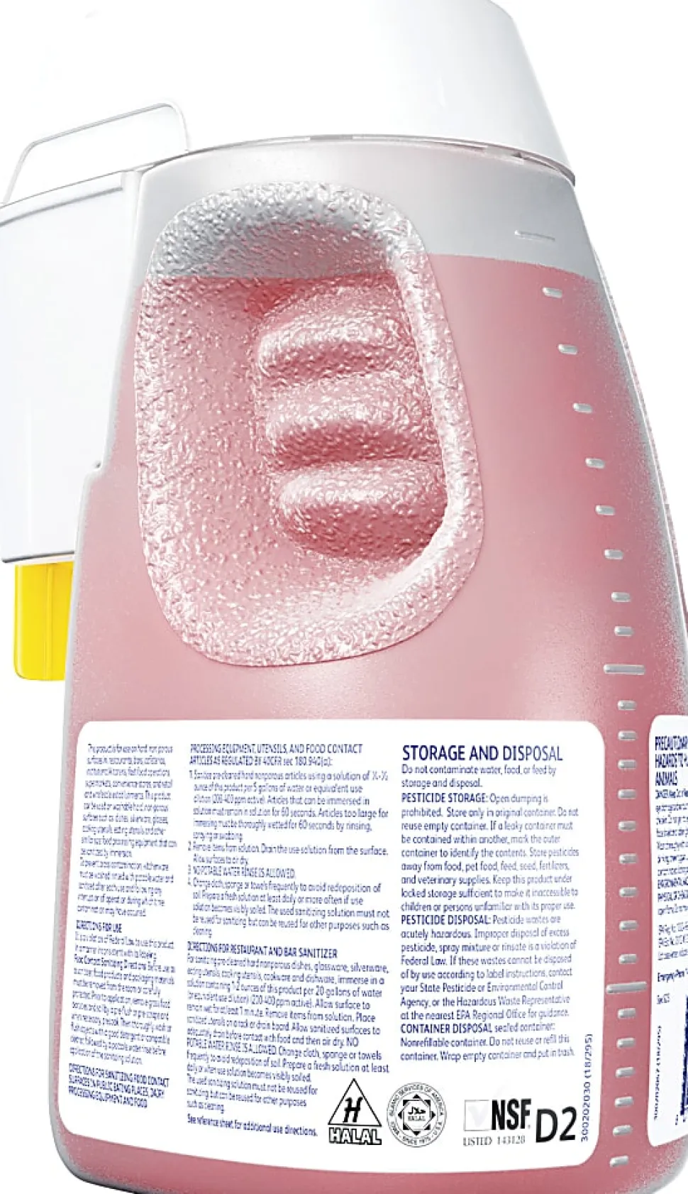Diversey Final Step Sanitizer, 2.5-Liter