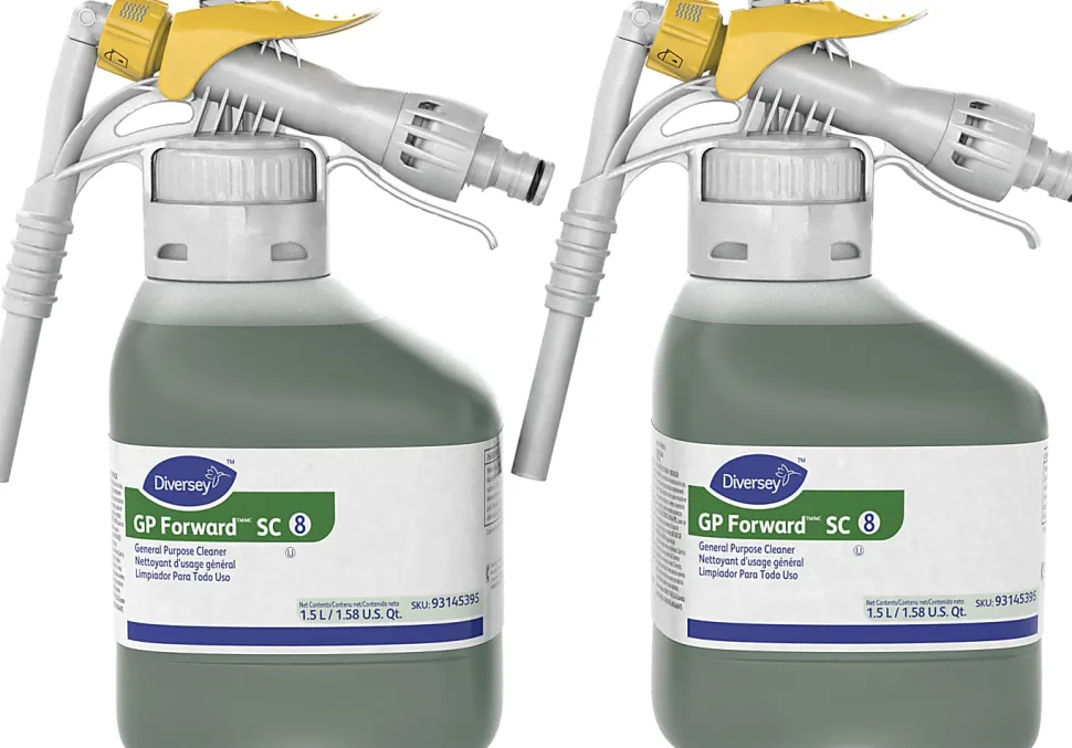 Diversey GP Forward SC General Purpose Cleaner, 1.5 L, Pack Of 2 Bottles