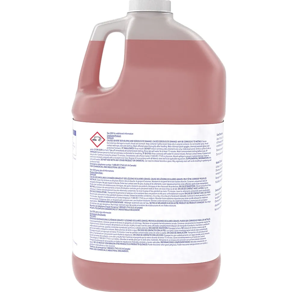Diversey Sealed Air Suma Nova L6 Mechanical Dish Detergent, Ammonia, 1 Gallon, Pack Of 4 Jugs
