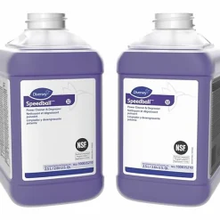 Diversey Speedball Power Cleaner & Degreaser Concentrate, 2.6 Quart, Fresh Lemon/Citrus Scent, Carton Of 2 Jugs