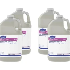 Diversey Suma Block Whitener, Chlorine Scent, 128 Oz, Yellow, Carton Of 4 Jugs