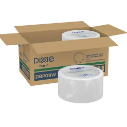 Dixie Basic® Light-Weight Paper Plates, 8 1/2