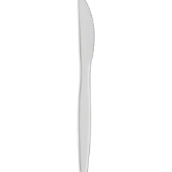 Dixie® Bulk Case Plastic Knives, White, Case Of 1,000