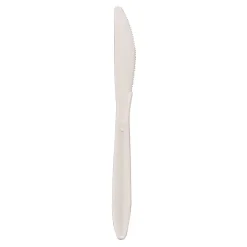 Dixie® Bulk Case Plastic Knives, White, Case Of 1,000