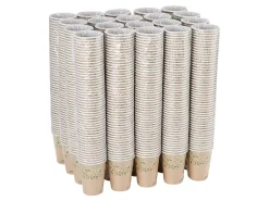 Dixie® ecosmart® 100% Recycled Fiber Hot Cups, 12 Oz, Brown, 50 Cups Per Pack, Case Of 20 Packs