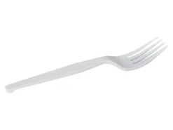 Dixie® Heavy/Medium-Weight Forks, White, Pack Of 1,000