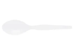 Dixie® Heavy/Medium-Weight Spoons, White, Pack Of 1,000