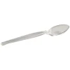 Dixie® Heavyweight Plastic Teaspoons, 6", Crystal Clear, Pack Of 1,000 Spoons