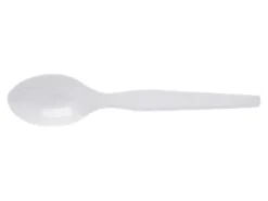 Dixie® Heavy-Weight Polystyrene Spoons, White, 1,000 Per Case