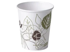 Dixie® Paper Hot Cups, 10 Oz., Pathways Design, Case Of 1,000