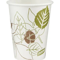 Dixie® Paper Hot Cups, 8 Oz., Pathways® Design, Box Of 25