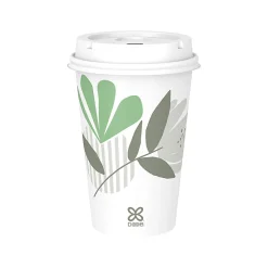 Dixie® Pathways® Paper Hot Cups, Leaves, 16 Oz, Carton Of 1,000
