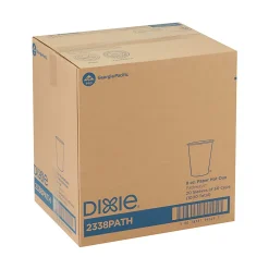 Dixie Pathways Paper Hot Cups, For Small Lids, 50 Cups Per Pack