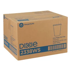 Dixie® Pathways® Paper Hot Cups, Leaves, 8 Oz, Case Of 500