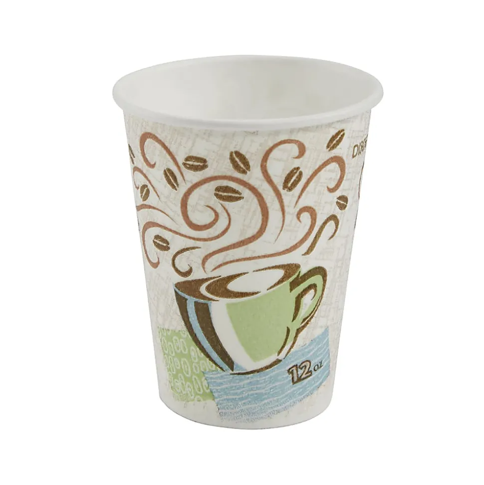 Dixie® PerfecTouch by GP PRO Hot Cups, 12 Oz, Pack Of 50 Cups