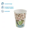 Dixie® PerfecTouch by GP PRO Hot Cups, 8 Oz, Pack Of 50 Cups