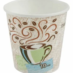 Dixie® PerfecTouch Insulated Hot Paper Cups, 10 Fl Oz, Pack Of 25 Cups